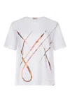 Herno White Cotton Blend T-shirts And Polos In White