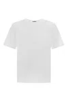 Herno Regular Fit Short Sleeve Crew Neck T-shirt In White