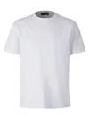 Herno Crewneck Jersey T-shirt In White