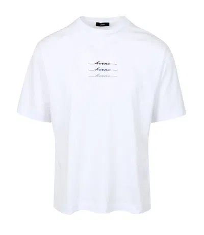 Herno T Shirts And Polos White