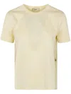 Herno Taffeta Tee Shirt In Light Yellow