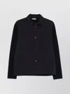 Herno Tailored Jacket With Chest Pockets And Long Sleeves In Blue