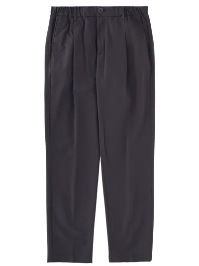 Herno Tailored Pants In Brown