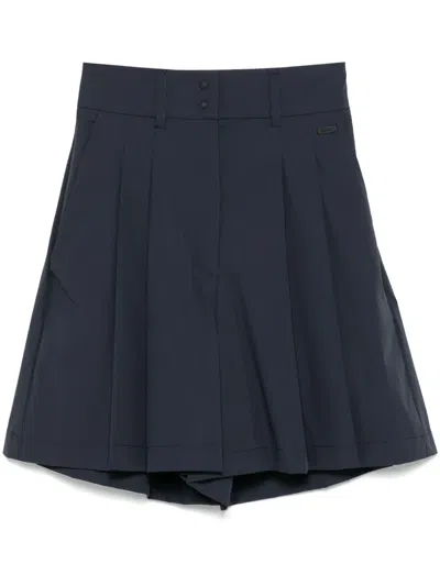 Herno Tailored Shorts In Blue