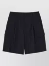 Herno Tailored Shorts Featuring Multiple Practical Pockets In Blue