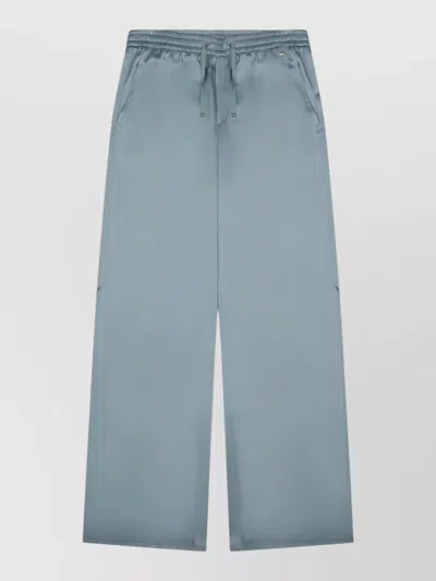 Herno Tailored Trousers Featuring Practical Side Pockets In Blue