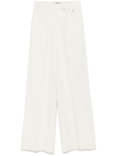 Herno Tailored Trousers In Neutrals