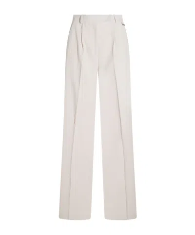 Herno Tailored Trousers In White