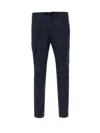 HERNO TAPERED DRAWSTRING TROUSERS
