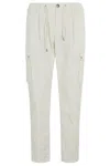 Herno Tapered Pants With Drawstring Waistband