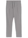 Herno Tapered Track Pants In Grey