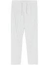 Herno Tapered Track Pants In Grey