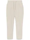 Herno Tapered Track Pants In Neutrals
