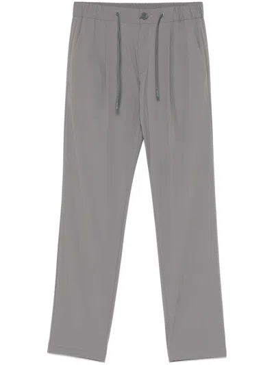 Herno Tapered Trousers In Grey