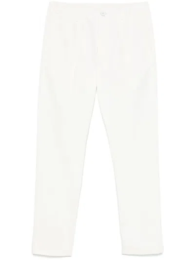 Herno Tapered Trousers In 白色