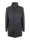 Herno Men's Man Coat In Blue