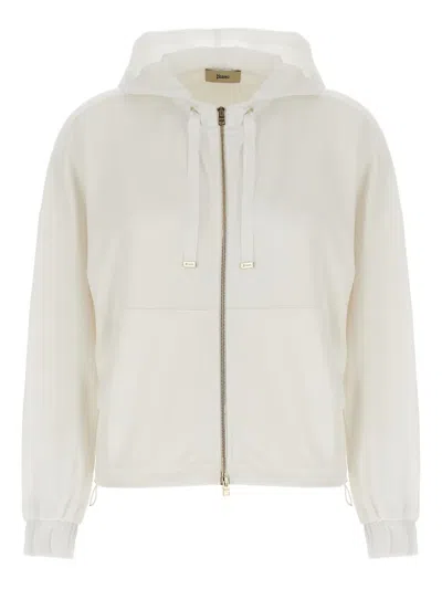 HERNO TECH HOODED JACKET