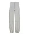 Herno Functional Nylon Trousers Elastic Waistband In Neutral