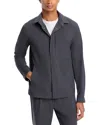 Herno Woven Shirt Jacket In Gray
