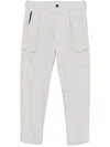 Herno Nylon Dive Trousers In Grey