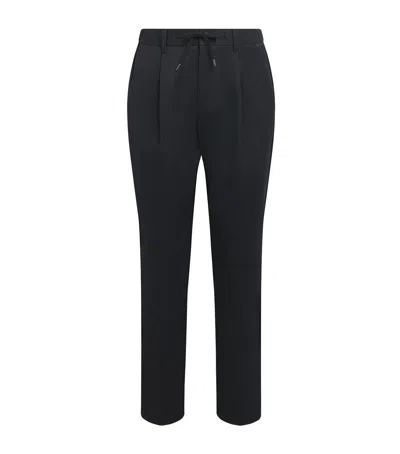 HERNO HERNO TECHNICAL DRAWSTRING TROUSERS