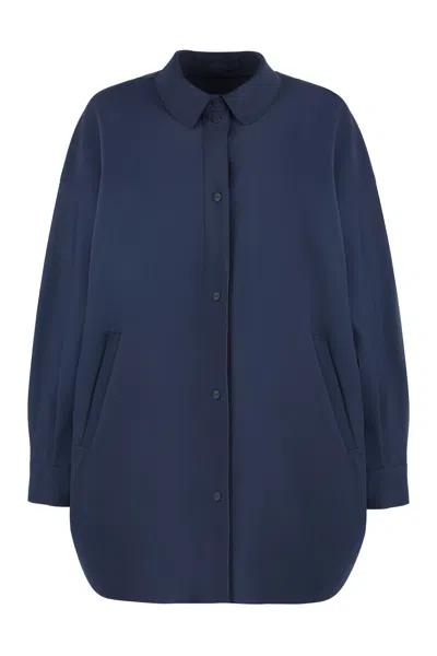 HERNO TECHNICAL FABRIC OVERSHIRT