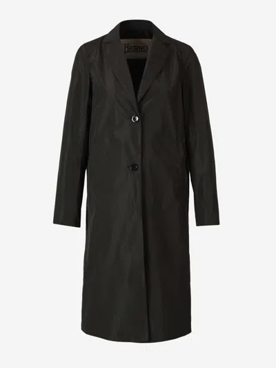 Herno Technical Gabardine Jacket In Black