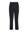 Herno Technical Half-elasticated Trousers In Black