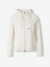 Herno Technical Hooded Jacket In White