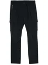 Herno Technical Jersey Cargo Pants In Blau