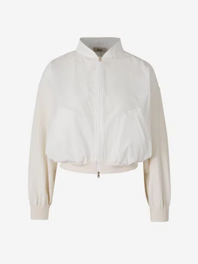 HERNO HERNO TECHNICAL KNIT JACKET
