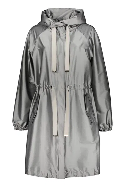 HERNO TECHNO FABRIC JACKET