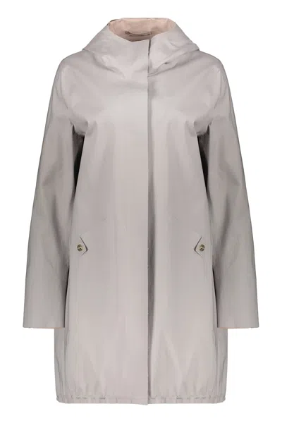 HERNO TECHNO FABRIC JACKET