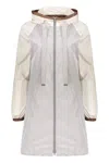 Herno Techno Fabric Jacket In White