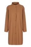 Herno Techno Fabric Jacket In Brown