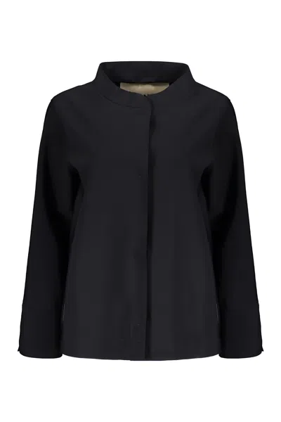 Herno Techno Fabric Jacket In Black