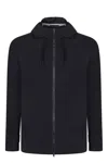 Herno Techno Fabric Jacket In Black
