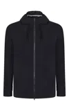 Herno Men's Techno Fabric Jacket In Blue