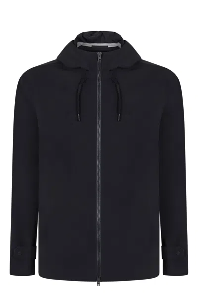 HERNO TECHNO FABRIC JACKET