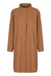 Herno Women's Techno Fabric Jacket In Camel
