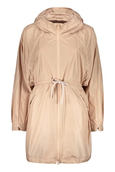 Herno Techno Fabric Jacket In Pink