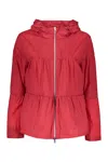 Herno Techno Fabric Jacket In Red