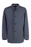 Herno Techno Fabric Raincoat