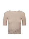 Herno Textured Abstract-print T-shirt In Neutral