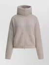 Herno Virgin Wool Cardigan Knitwear Beige In Neutral