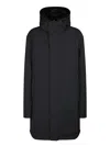Herno Three-quarter Coats In Black