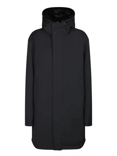 Herno Three-quarter Coats In Black
