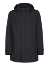 Herno Laminar Down Jacket In Black