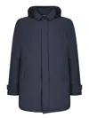 Herno Waterproof 2-layer Laminar Fabric In Black