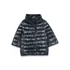 Herno Three-quarter Sleeves Jacket In Black